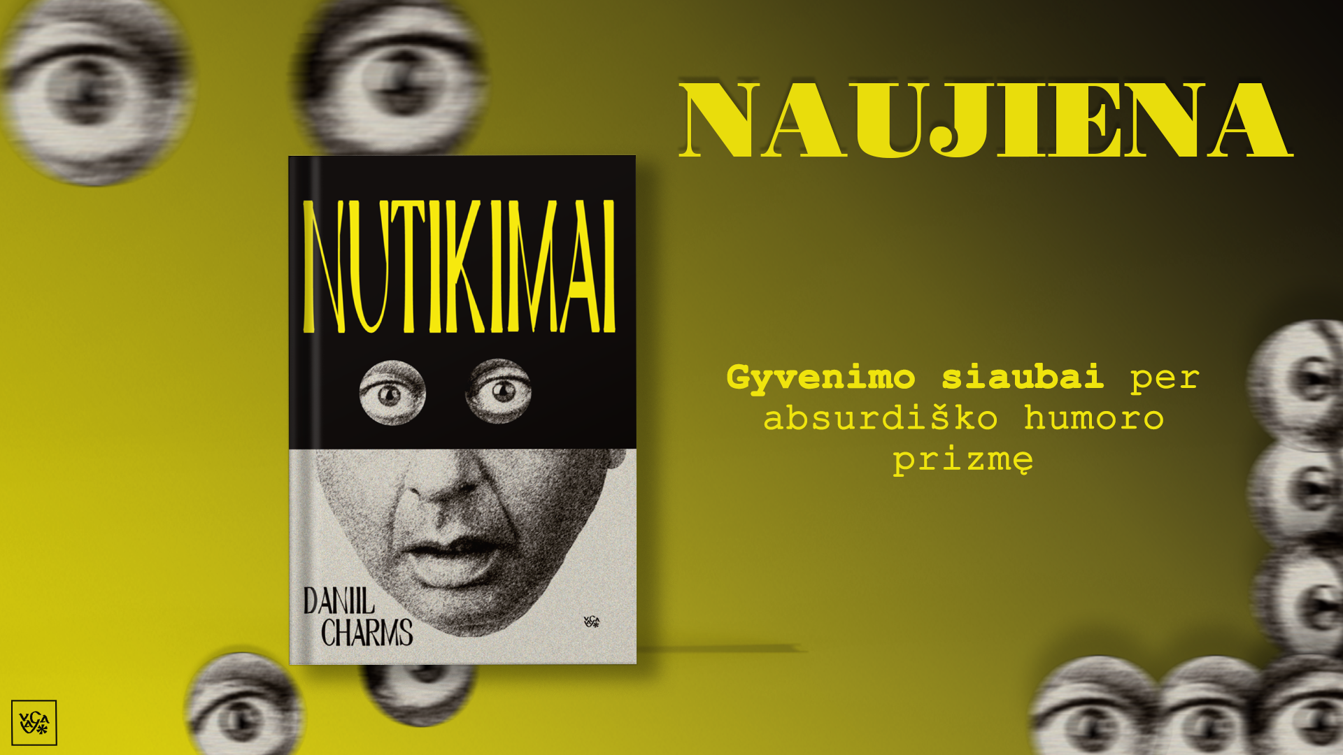 Absurdo literatūros klasika Daniilo Charmso kūrybos rinkinyje „Nutikimai“ 